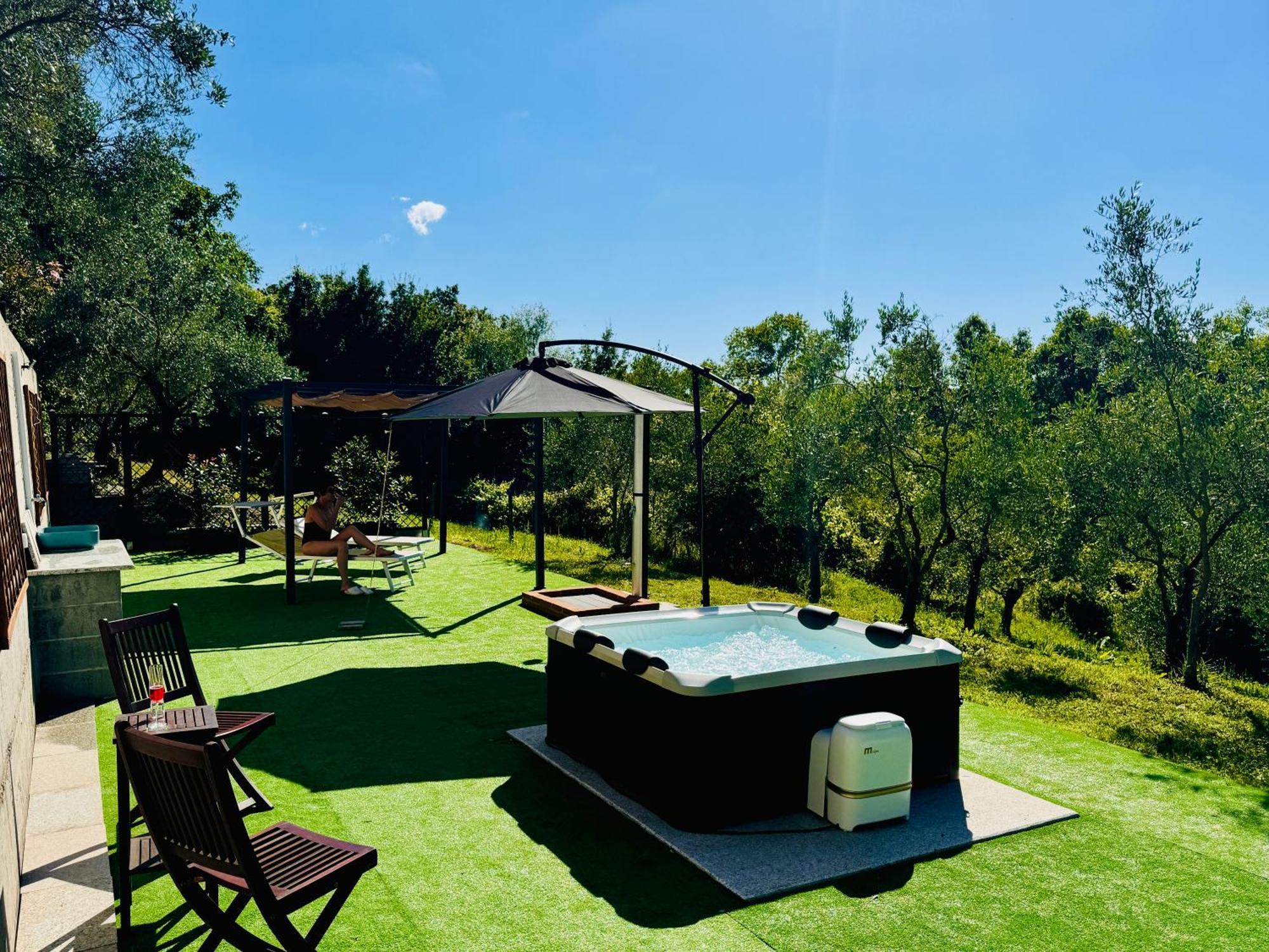 AgninoCa' Degli Ulivi Relax Con Idromassaggio Lunigiana Vicino 5 Terre公寓 外观 照片