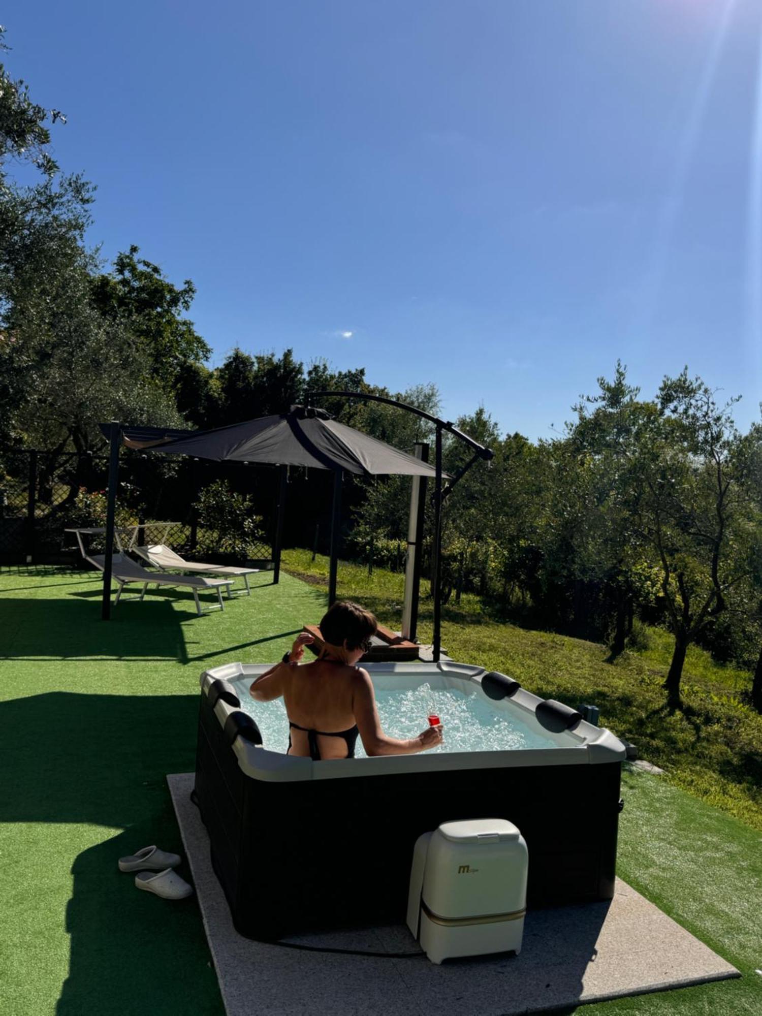 AgninoCa' Degli Ulivi Relax Con Idromassaggio Lunigiana Vicino 5 Terre公寓 外观 照片